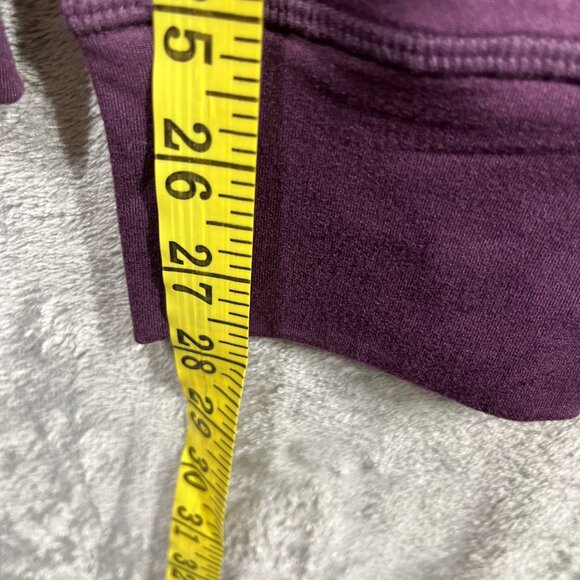 Lole Jogger Pants Womens Small Purple Stretch High-Rise Tapered Drawstring Waist - Picture 11 of 11